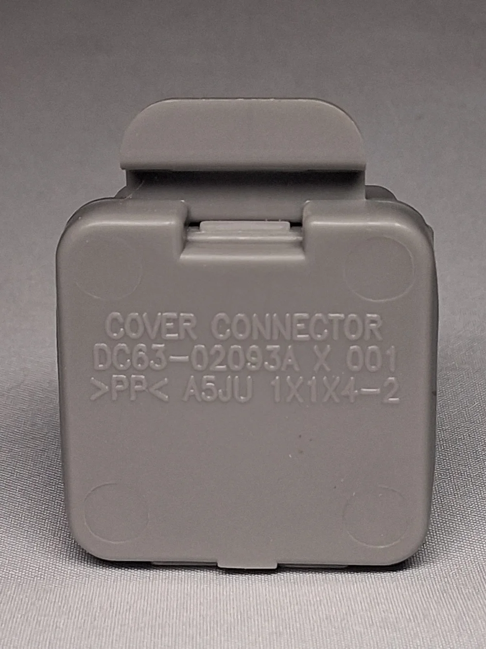 Samsung Washer Plastic Connector Cover Grey DC63-02093A Model WA50M7450AW